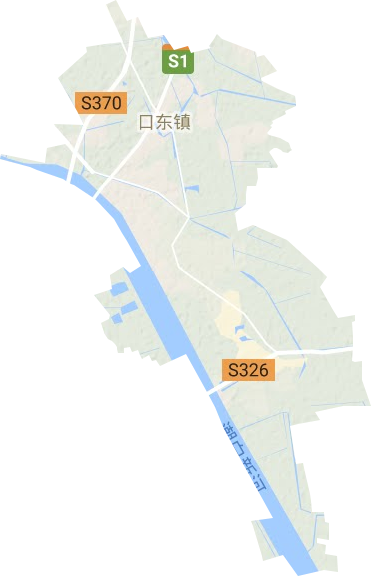 口東鎮地形圖