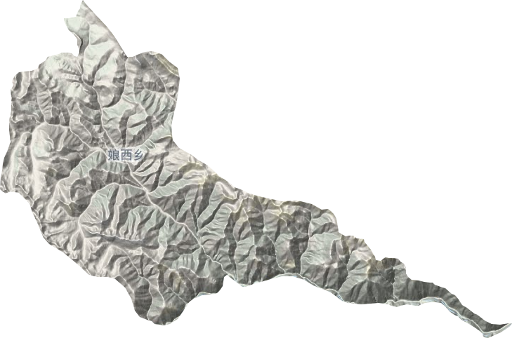 娘西鄉地形圖