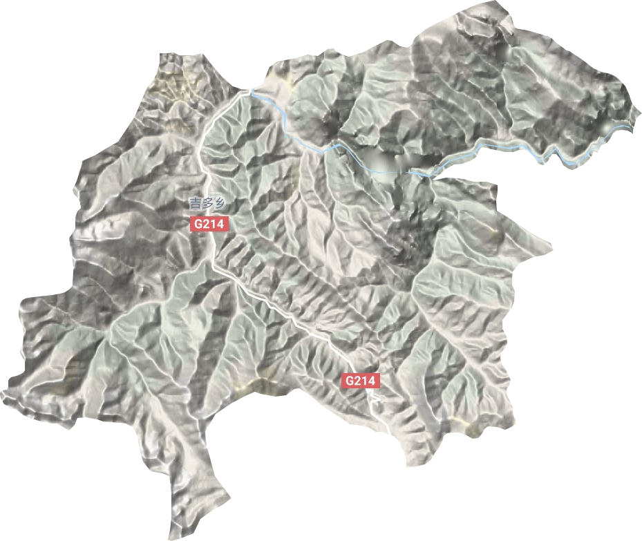 吉多鄉地形圖