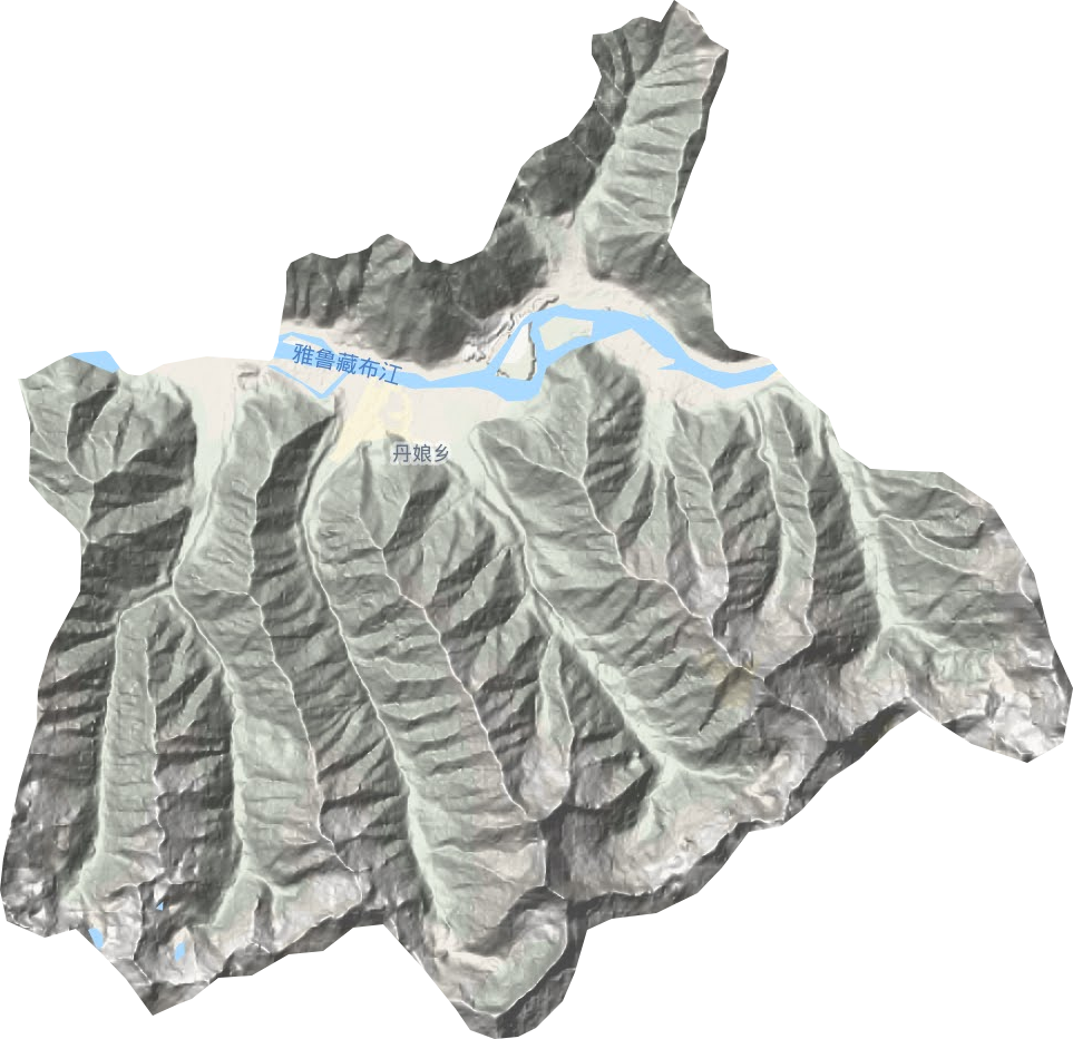 丹娘鄉(xiāng)地形圖