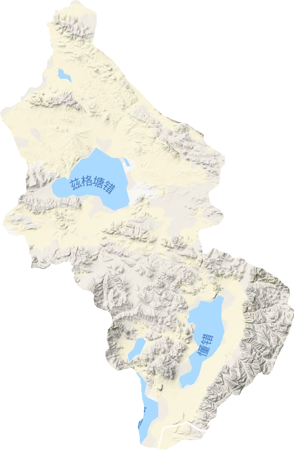 強瑪鎮地形圖