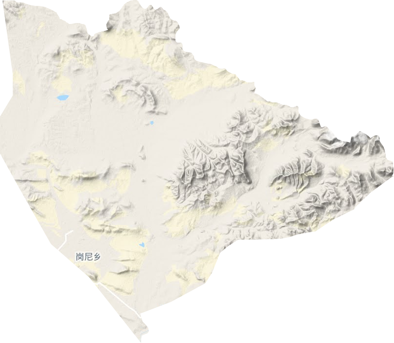 瑪榮鄉地形圖