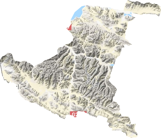 日松鄉地形圖