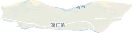富仁鎮地形圖