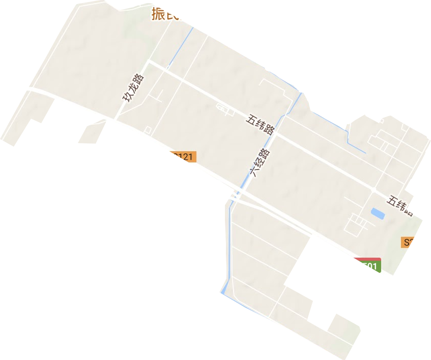 寧河縣經(jīng)濟(jì)開發(fā)區(qū)地形圖