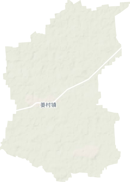 姜村鎮地形圖