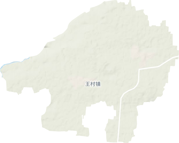 王村鎮地形圖