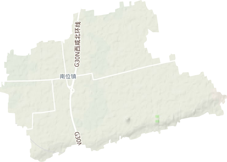南位鎮地形圖