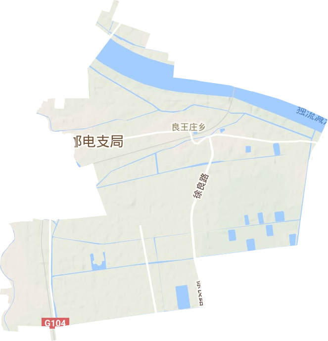 良王莊鄉(xiāng)地形圖