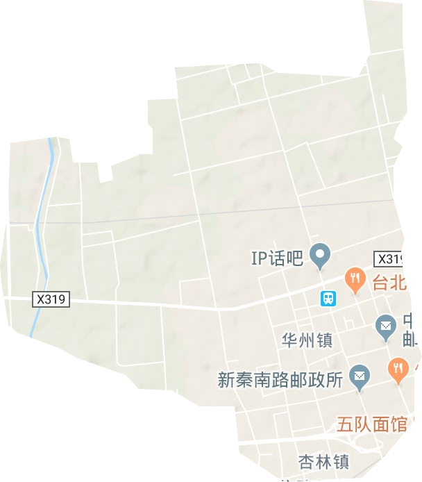 華州鄉地形圖