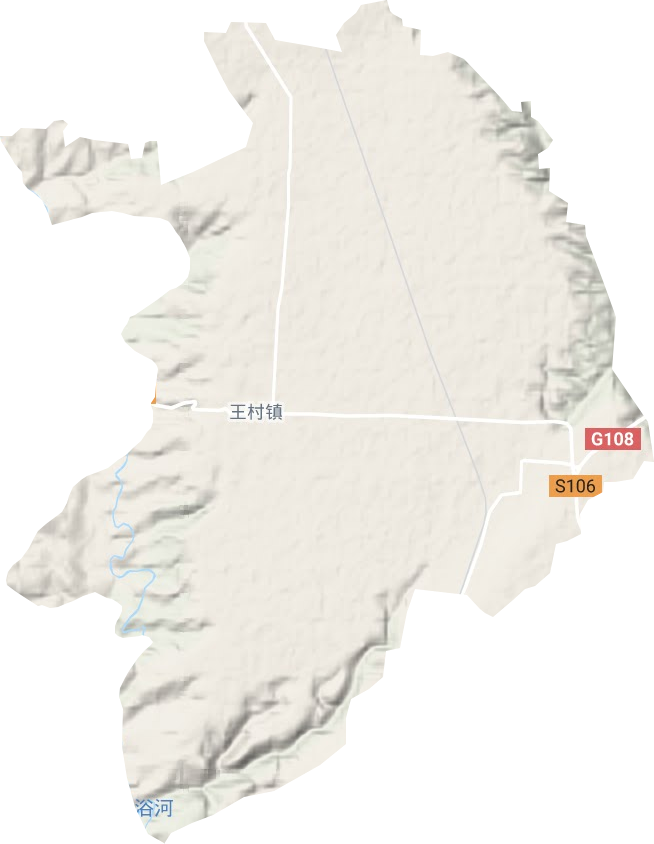 王村鎮地形圖