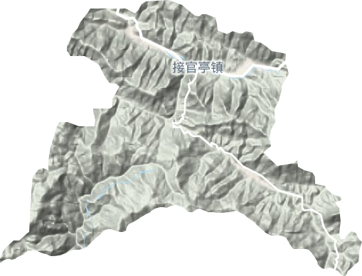 接管亭鄉(xiāng)地形圖