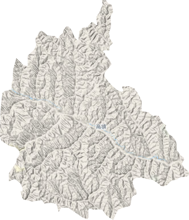 高鎮(zhèn)地形圖