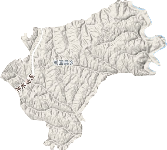 劉國具鄉(xiāng)地形圖