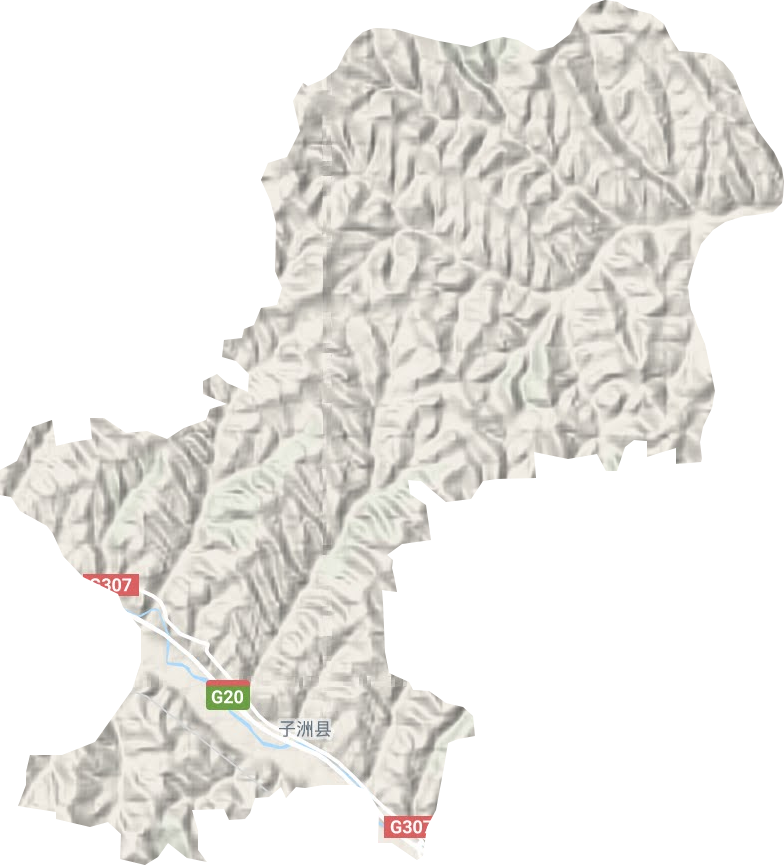 雙湖峪鎮(zhèn)地形圖