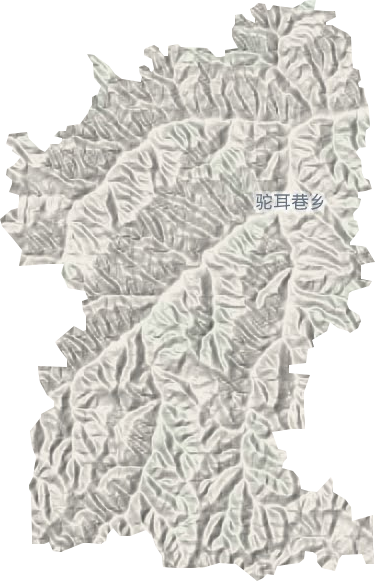 駝耳巷鄉(xiāng)地形圖