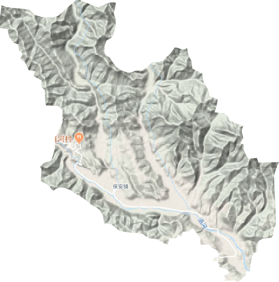 保安鎮地形圖