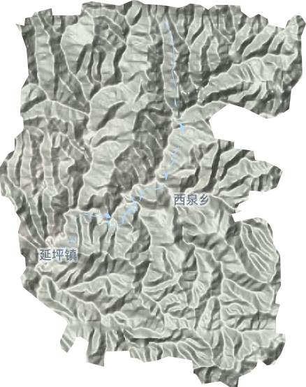 延坪鄉地形圖