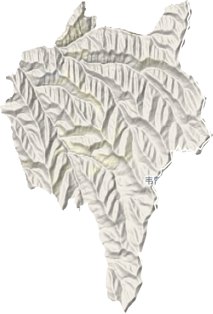 韋營鄉地形圖