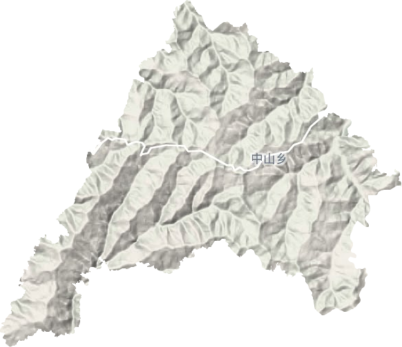 中山鄉地形圖