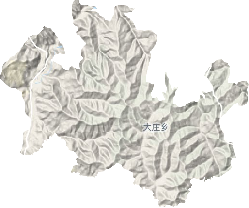 大莊鄉地形圖