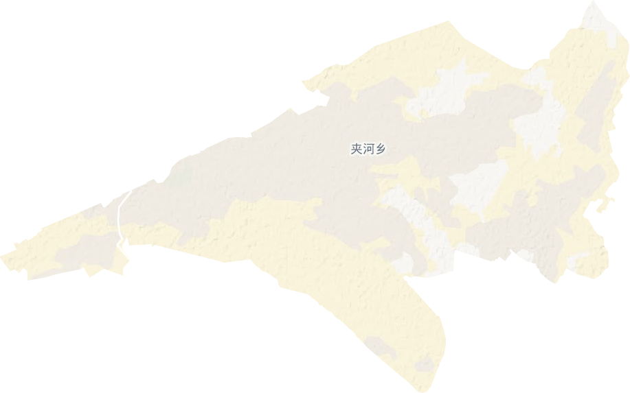 夾河鄉地形圖