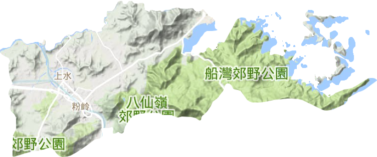北區(qū)地形圖