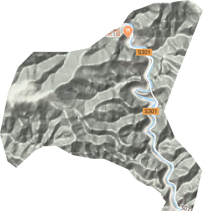 賽拉隆鄉(xiāng)地形圖
