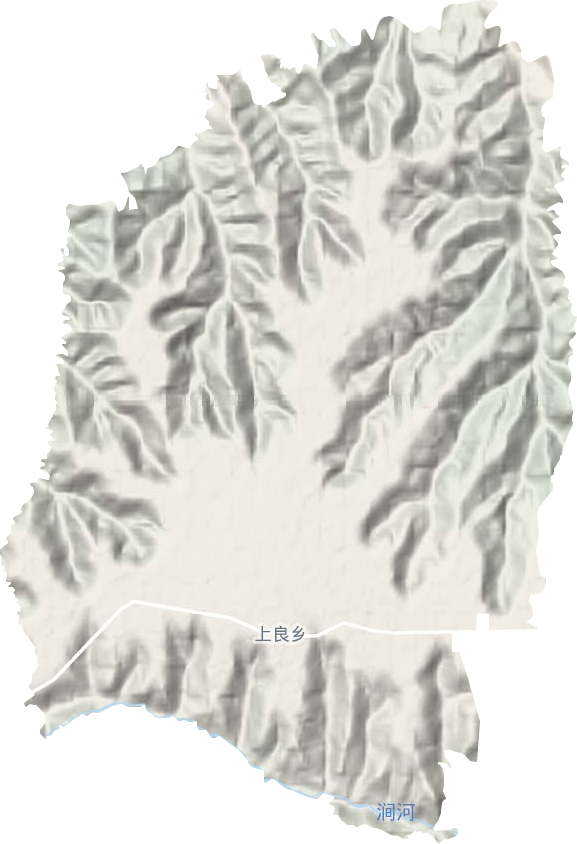 上良鄉地形圖