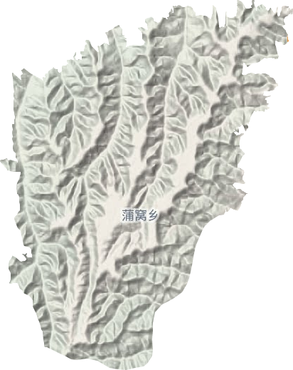 蒲窩鄉地形圖
