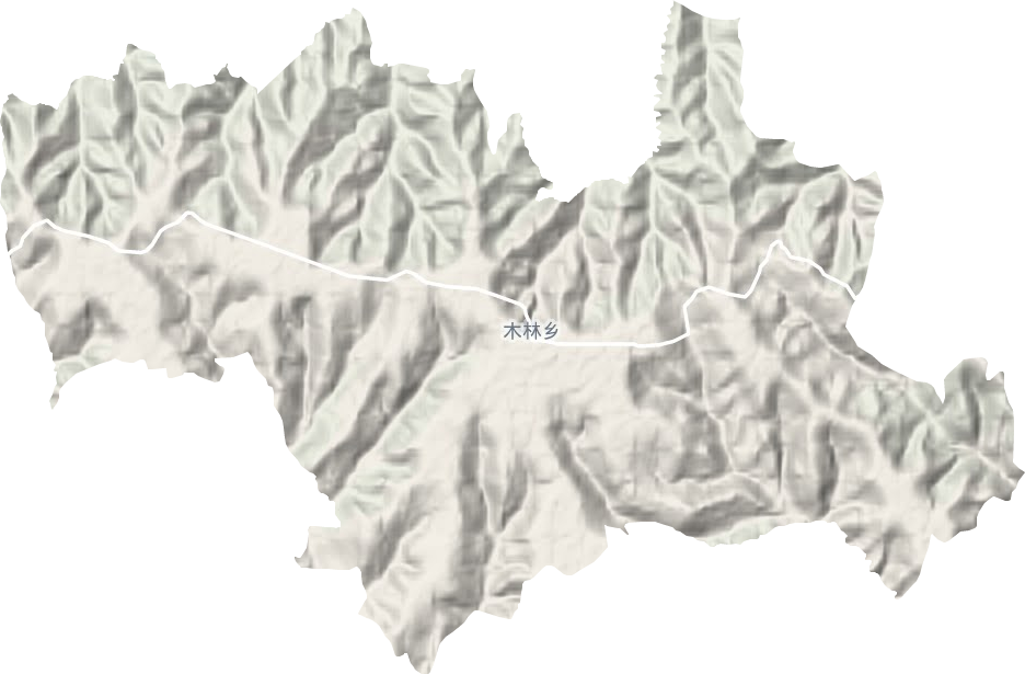木林鄉地形圖