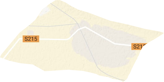東鎮街道地形圖
