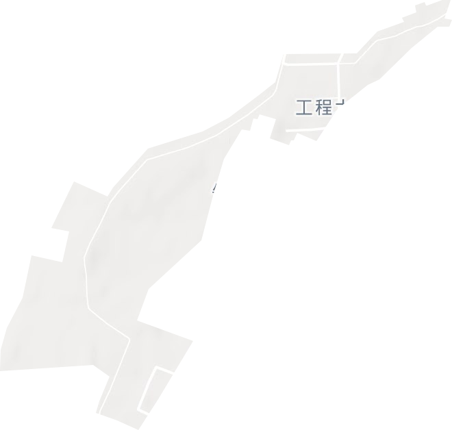 甘肅省農墾建筑工程公司地形圖