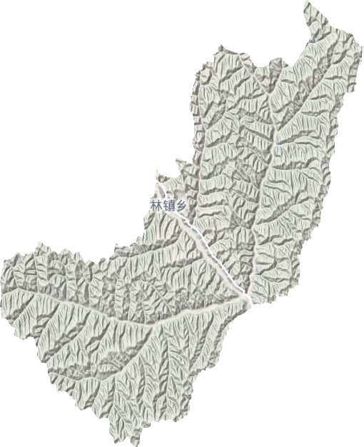 林鎮(zhèn)鄉(xiāng)地形圖