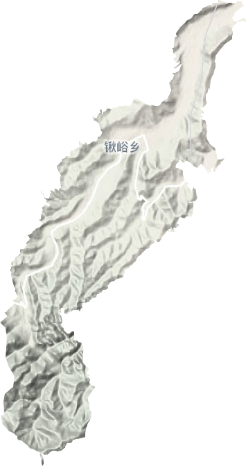 鍬峪鄉(xiāng)地形圖