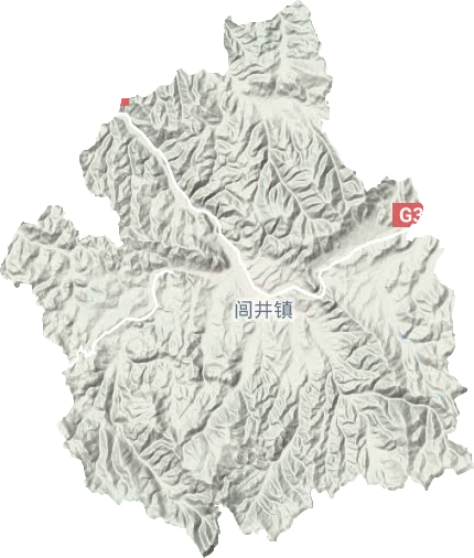 閭井鎮地形圖