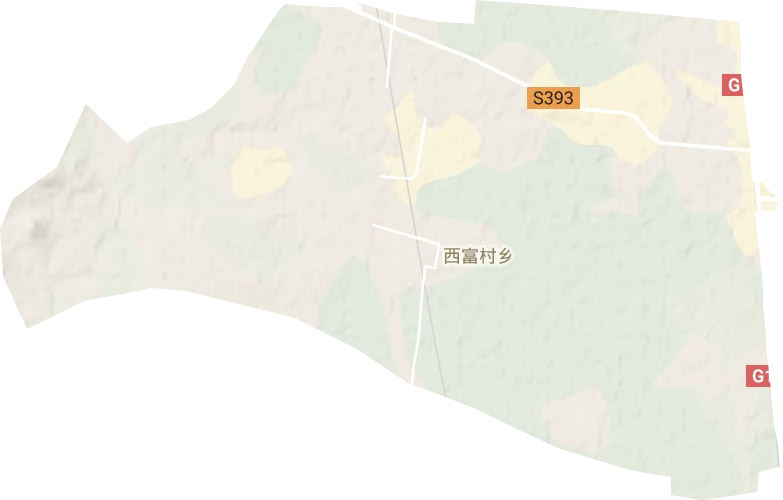 富村鎮地形圖