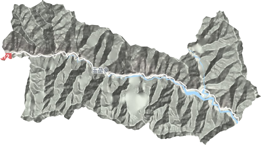 玉壘鄉地形圖