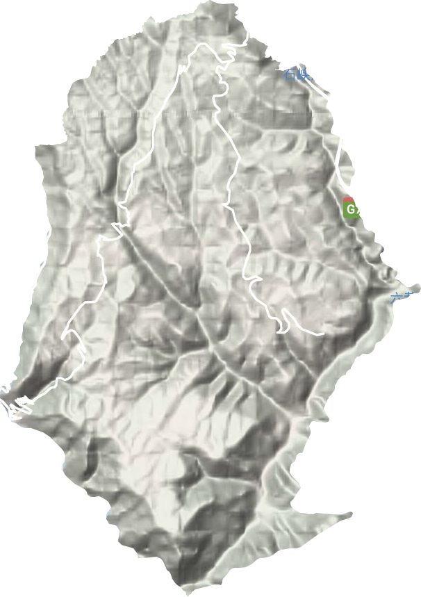 西高山鄉地形圖