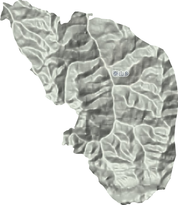 泰山鄉地形圖