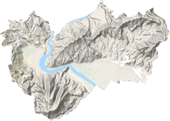 太極鎮地形圖