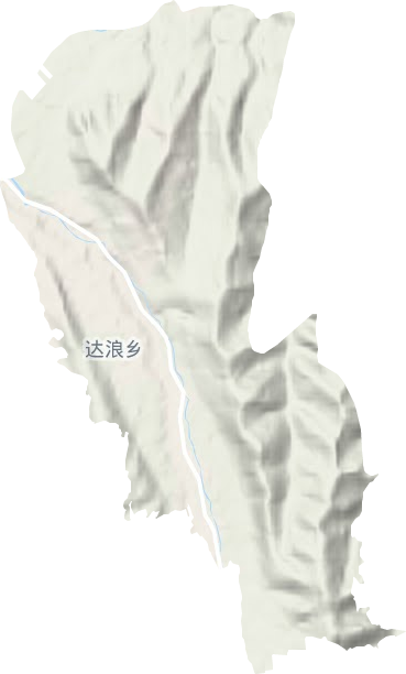 達(dá)浪鄉(xiāng)地形圖