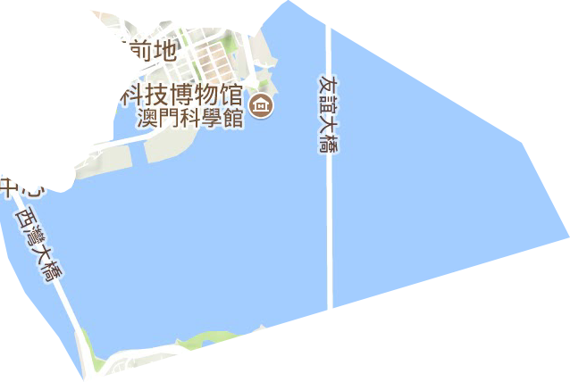 大堂區地形圖