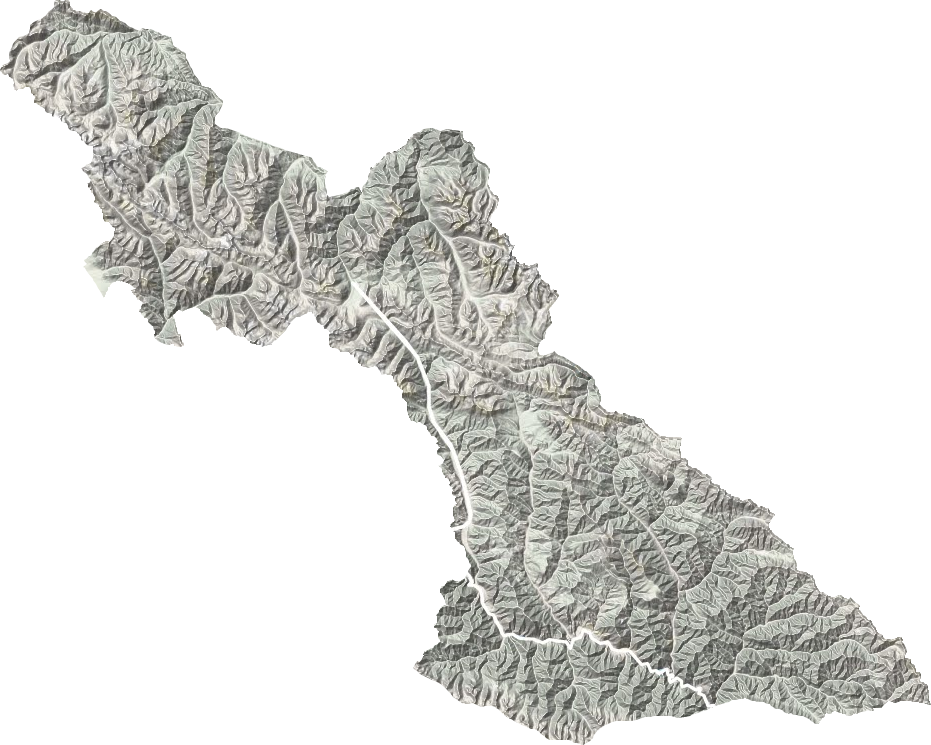 仙米鄉地形圖