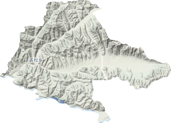 多松鄉地形圖