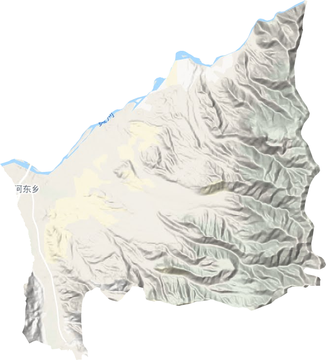 河東鄉地形圖