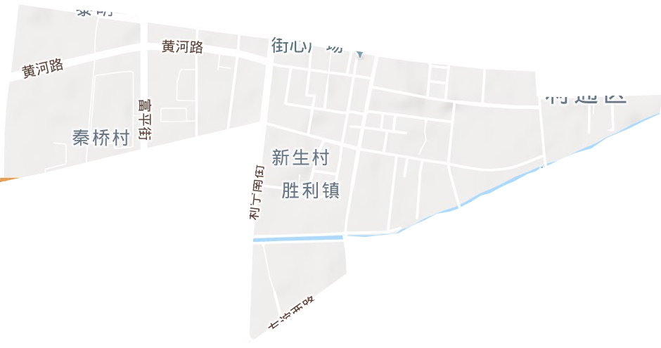 勝利鎮地形圖