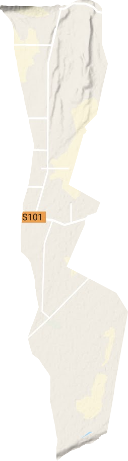 兵團十二師西山農(nóng)場地形圖