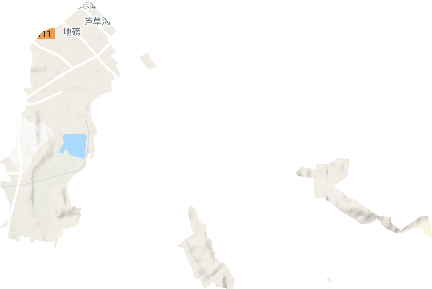地磅街道地形圖