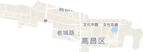 老城街道地形圖